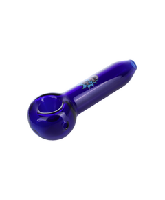 GLASS PIPE GP02 RICK AND MORTY BLUE COME WATCH TV