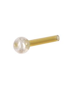 GLASS PIPE Заправка Шар 10 см YELLOW