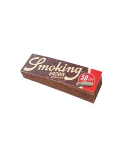 Фильтры Для Самокруток SMOKING BROWN MEDIUM TIPS 50л