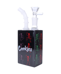 Бонг Стеклянный BOING JUICE BOX JL-O0286 COOKIES BLACK