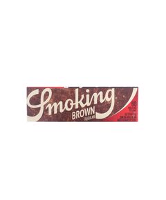 Бумага Сигаретная SMOKING REGULAR BROWN 60л