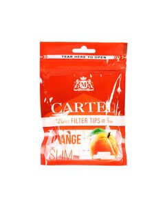 Фильтры Для Самокруток CARTEL SLIM ORANGE 120 шт