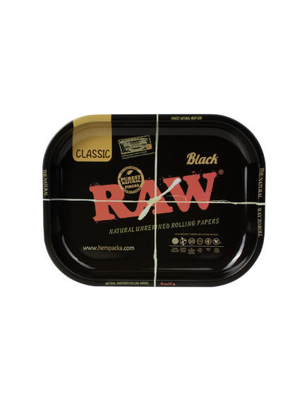 Поднос RT-097 RAW PAPER BLACK 18X14 см