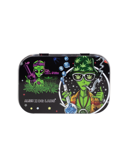 Контейнер Металлический ALIEN X OG YH093-OG BLACK BONG SMOKE