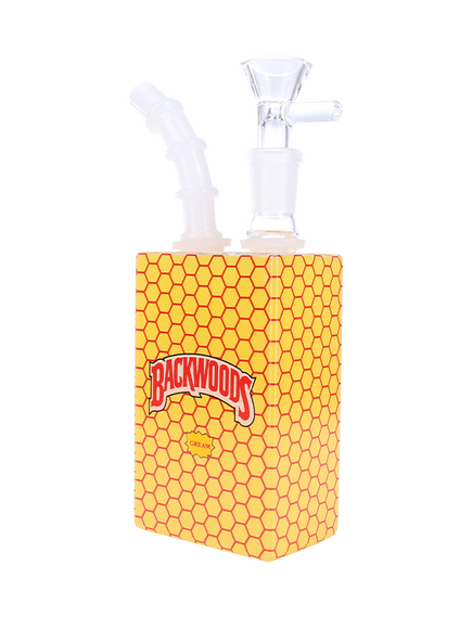 Бонг Стеклянный BOING JUICE BOX JL-O0286 BACKWOODS YELLOW