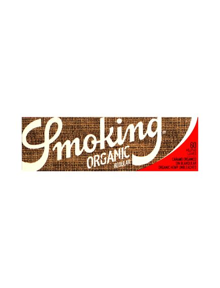 Бумага Сигаретная SMOKING REGULAR ORGANIC 60л