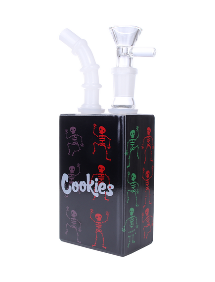 Бонг Стеклянный BOING JUICE BOX JL-O0286 COOKIES BLACK