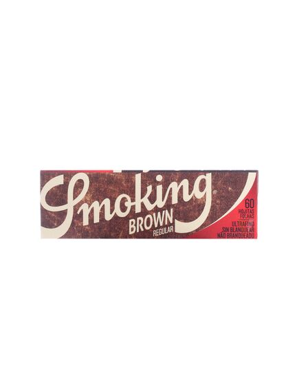 Бумага Сигаретная SMOKING REGULAR BROWN 60л