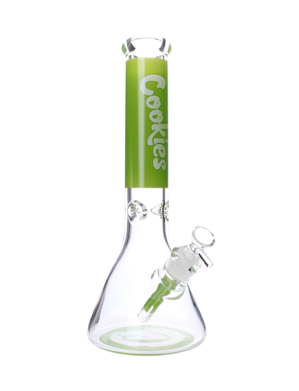 Бонг Стеклянный Прямой BOING 35/7 JL-O0169 COOKIES GREEN