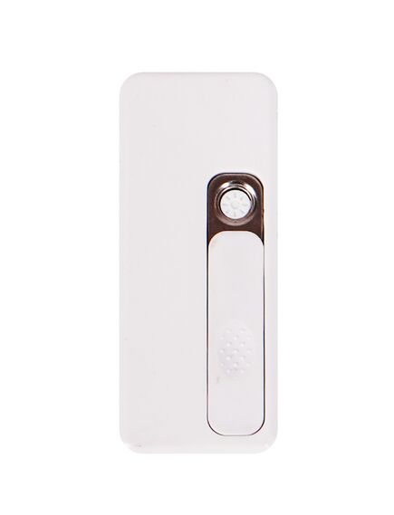 Зажигалка USB WHITE E002