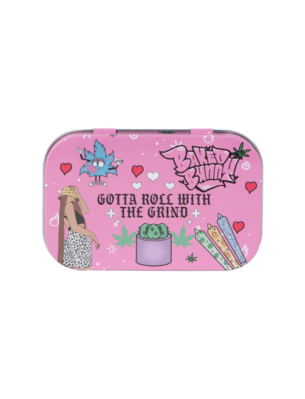 Контейнер Металлический BAKED BUNNY YH093-BB PINK ROLL WITH THE GRID