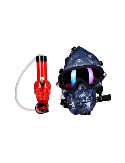 Бонг GAS MASK HIN0031 PHANTOM SKULL BLACK