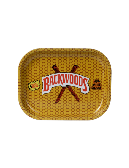 Поднос RT-091 BACKWOODS CIGARS YELLOW 18X14 см