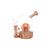 Бонг Стеклянный BOING WHEEL WATER JL-O0287 BRIGHT BROWN